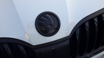 Čierne / karbónové / farebné - logo na ŠKODA - 12