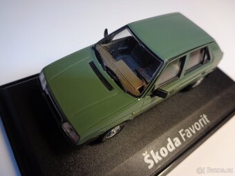 Abrex model 1/43 Favorit ´87 komplet, I. edice - 12