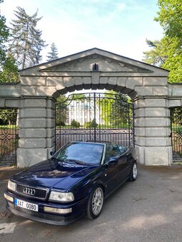 Není to projekt ale Audi 80 cabrio 2.6 6v manuál - 12