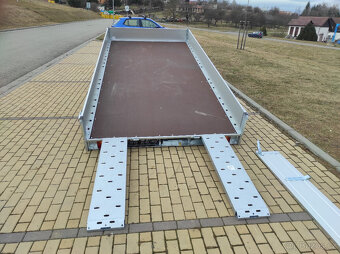 Sklopka Temared, ALU bočnice, 406x204cm, 2700kg, nájezdy - 12