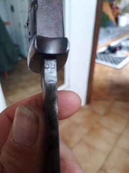 Německý bodák Mauser K98 scislovany - 12