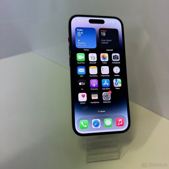 iPhone 14 Pro 256GB, černý, eSIM (12 měsíců záruka) - 12