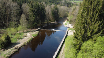 Dlouhá Ves u Sušice, stavební pozemek 1456 m2 pro RD - 12