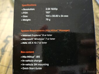 Velice kvalitní Autokamera Mio MiVue J85 - 12