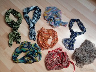 Čepice, šála, rukavice, nákrčník, kšiltovka, bekovka, šátek - 12