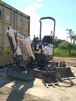 Zemní práce minibagr Bobcat E10 - 12