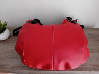 Leather dámská velká hobo kabelka kožená nová - 12