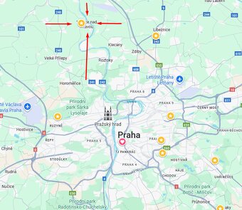 Pronájem prostorného bytu 2+kk (92 m) v RD Libčice nad Vlt. - 12