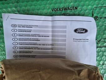 ozdobná koncovka výfuku Ford Focus II , Ford Mondeo 2007-201 - 12