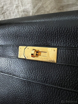 Hermès kabelka Kelly 35 černá - 12
