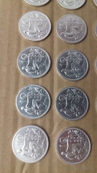 Stříbrné ČSR koruny 50x 10 Kčs a 8x 20 Kčs Ag 700/1000 - 12
