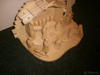 Český dřevěný betlém 14B6 - 12