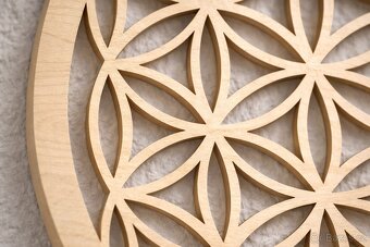 DŘEVĚNÉ MANDALY (DEKORACE) - 12