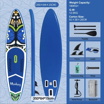 Paddleboard Monkey 350x84x15 - 12