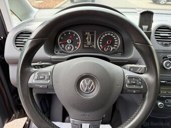 ► VW CADDY 1,6 MPI BEN/LPG - 75 kW, PARK. SENZORY ◄ - 12