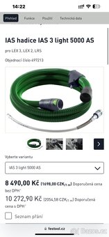 Festool CTM 48 E LE EC B22+ IAS hadice+ bruska lex 125/5 - 12