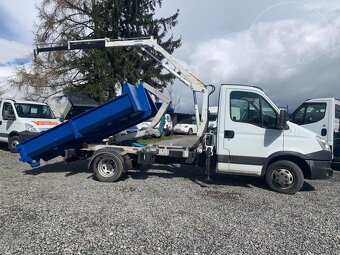 Iveco Daily 35C15 nosič kontejneru + hyd Ruka - 12