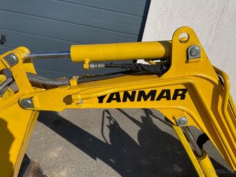 Minibagr Yanmar SV08 rychloupínač 4x lžíce. TOP - 12