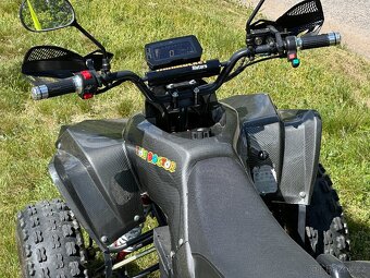 Elektrická čtyřkolka Warrior Deluxe XL 1500W 60V carbon - 12