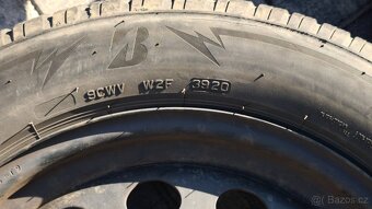 P plechová kola + zimní pneu Bridgestone - Scala, Kamiq - 12