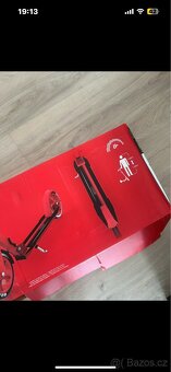 Skládací koloběžka Ferrari FXA208 černá, kola 200mm - 12