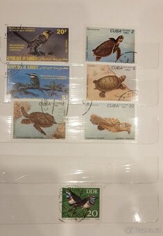 Žbirka známek z dětství 4x album č 2 - 12