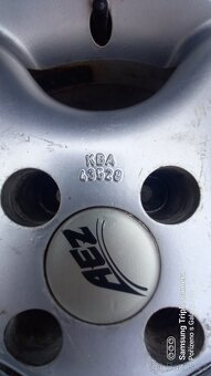 Alu kola a zimní pneu 14" - 12