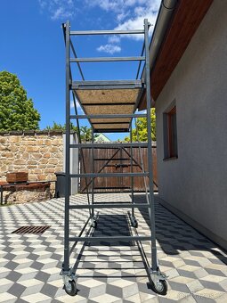 Pojízdné lešení - prac. výška 4,2m - 12