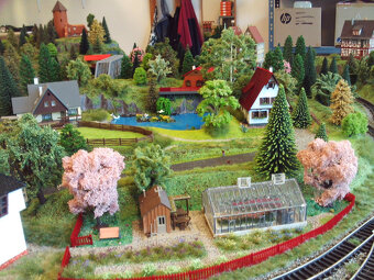 Kolejiště H0 250 x 160 cm - 12