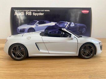 Audi R8 Spyder V10 Kyosho 1:18 - 12