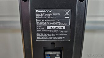 Reprosestava Panasonic - 4 repro + subwoofer - 12