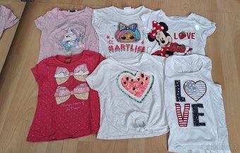 Balík oblečení 6-8 let dívka - 12