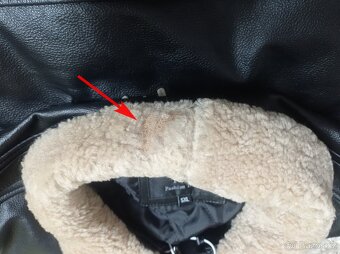 NOVÁ letecká kožená bunda s nášivkami - XXL - 12