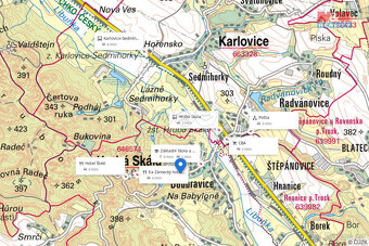 Prodej pozemku k bydlení, 928 m², Hrubá Skála - 12