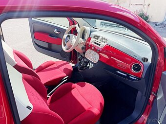 FIAT 500 LOUNGE 1.2 51KW 1.MAJ.98.000KM VELKÝ SERVIS TOP - 12