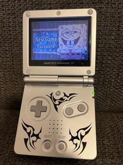 NINTENDO GAME BOY ADVANCE SP LIMITOVANA EDICIA TRIBAL - 12