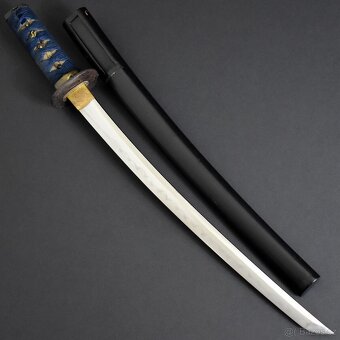 Japonský starožitný meč katana wakizashi Yoshimichi - 12