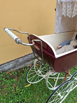 Starožitný kočárek pro panenky č.  797 - 12