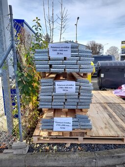 Paletové ohrádky dřevěné různé velikosti - snížení cen - 12