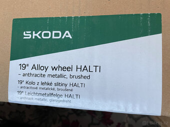 NOVÉ ALU ŠKODA KODIAQ II HALTI Anthracite 7,5x19 ET40 - 12