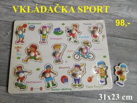 VKLÁDAČKY - nové  4+1 ZDARMA - 12
