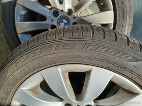 Prodám sadu ALU kol BMW 5x120, 7,5Jx17, ET20, 225/50R17 - 12