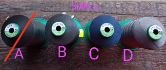 Nitě Synton 100% polyester (5000m,1200m) - 12
