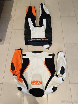 KTM RSX-Pánská Dámská moto kombinéza, dvoudílná, nová - 12