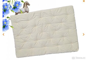 Futon - TVRDÁ Natur matrace z koňských žíní, lnu a vlny. - 12