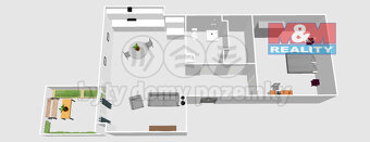 Prodej bytu 2+kk, 44 m², Stěžery, ul. Lipová - 12