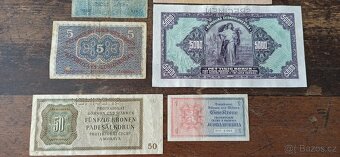 Bankovky a státovky 1919-1945, ČSR. Protektorát. - 12