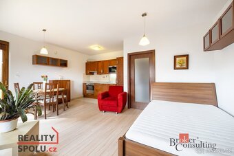 Pronájem, byty/1+kk, 35 m2, Kaštanová, 25242 Jesenice, Praha - 12