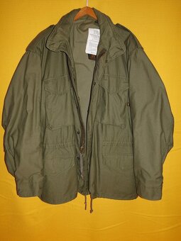 Džípovka Alpha Ind. US Army parka M-65 Made in USA - 12