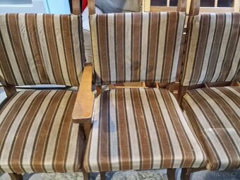 6x Židle Dub Komplet 50x58 výška 48 cm - 12